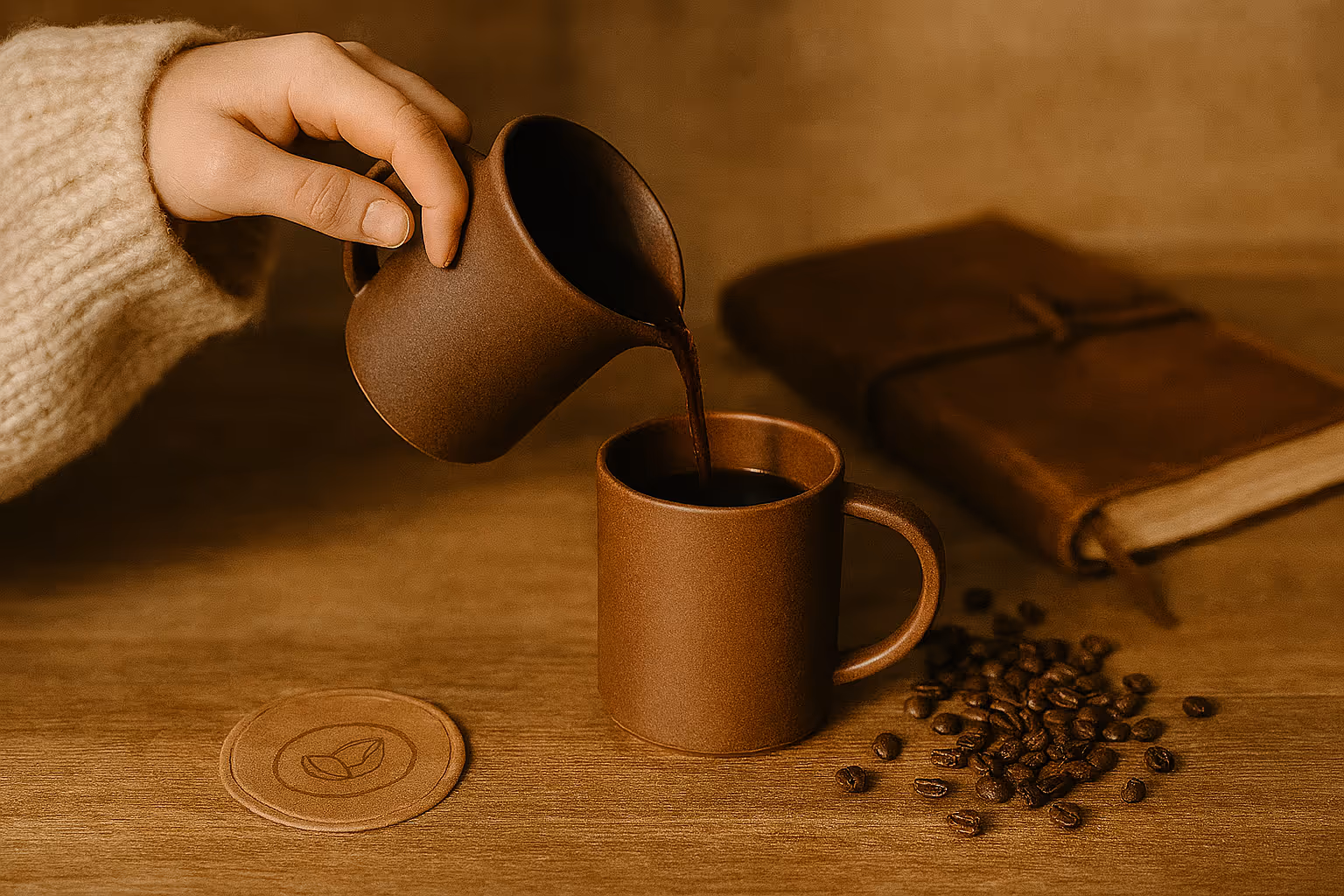 Slow coffee ritual