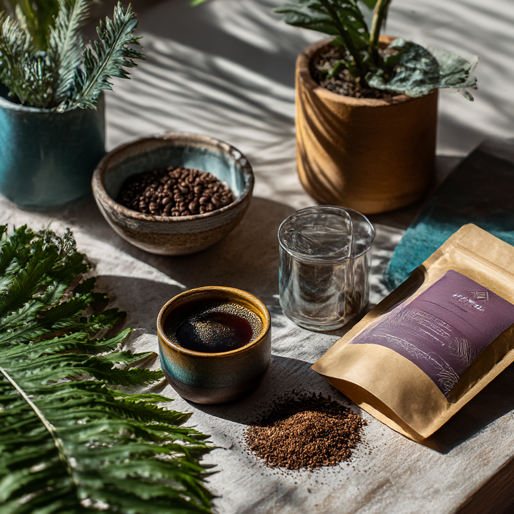 Coffee on table