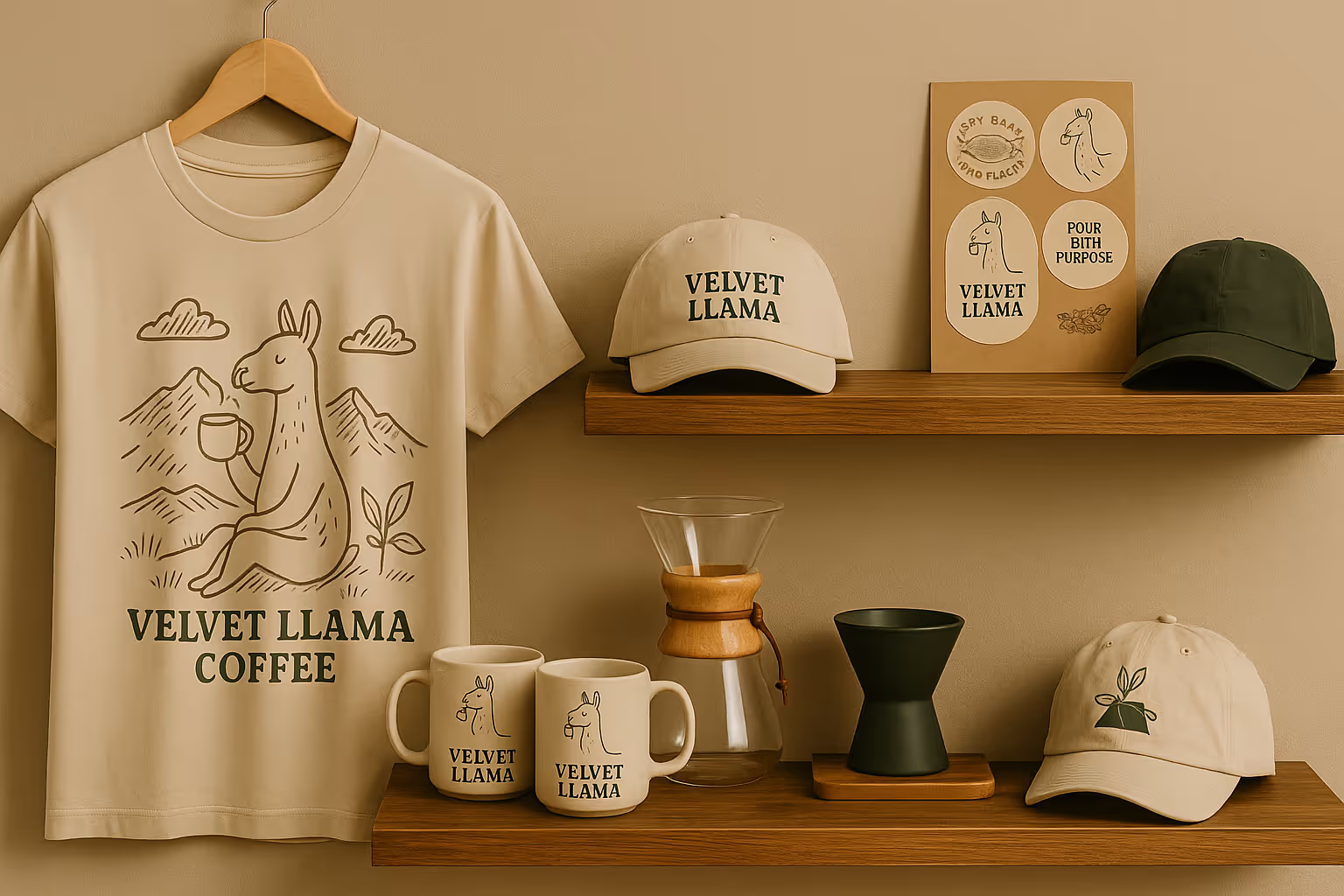 Velvet Llama lifestyle gear