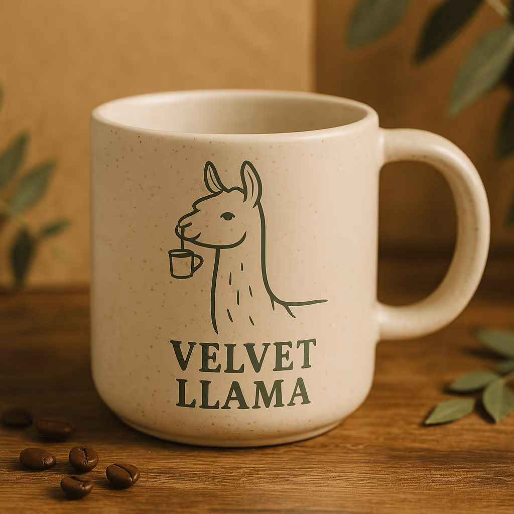 Velvet Llama merchandise